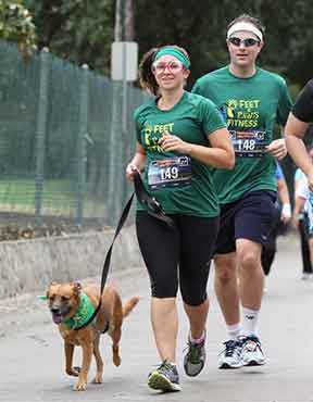 Having Fun Staying Fit — Tracy Berlin and Matt 80s Fun Run